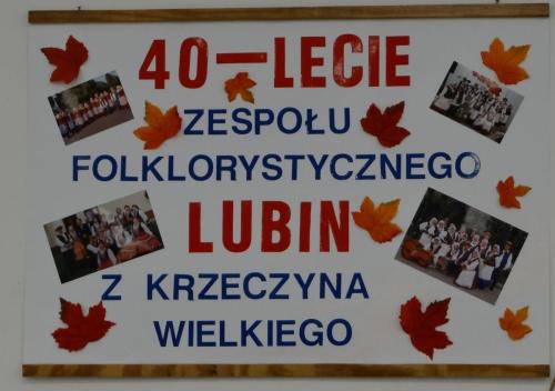 40-lecie Zespołu Folklorystycznego LUBIN - Krzeczyn Mały 26.10.24
